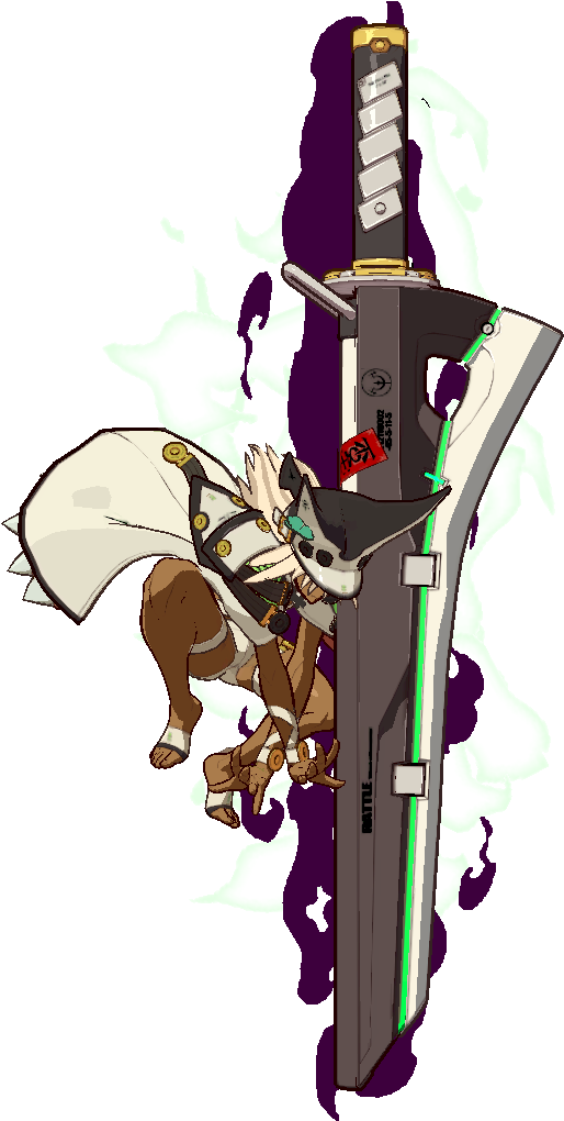 Ggxrd Ramlethal Jh Sword - Guilty Gear Xrd (521x1024), Png Download