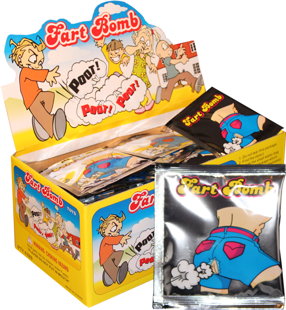 Fart Bombs - Fart Bomb - 72 Individual Bombs (600x638), Png Download