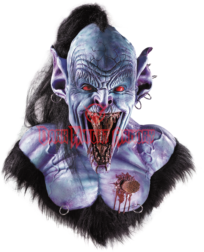 Blood Lust Vampire Mask (850x850), Png Download