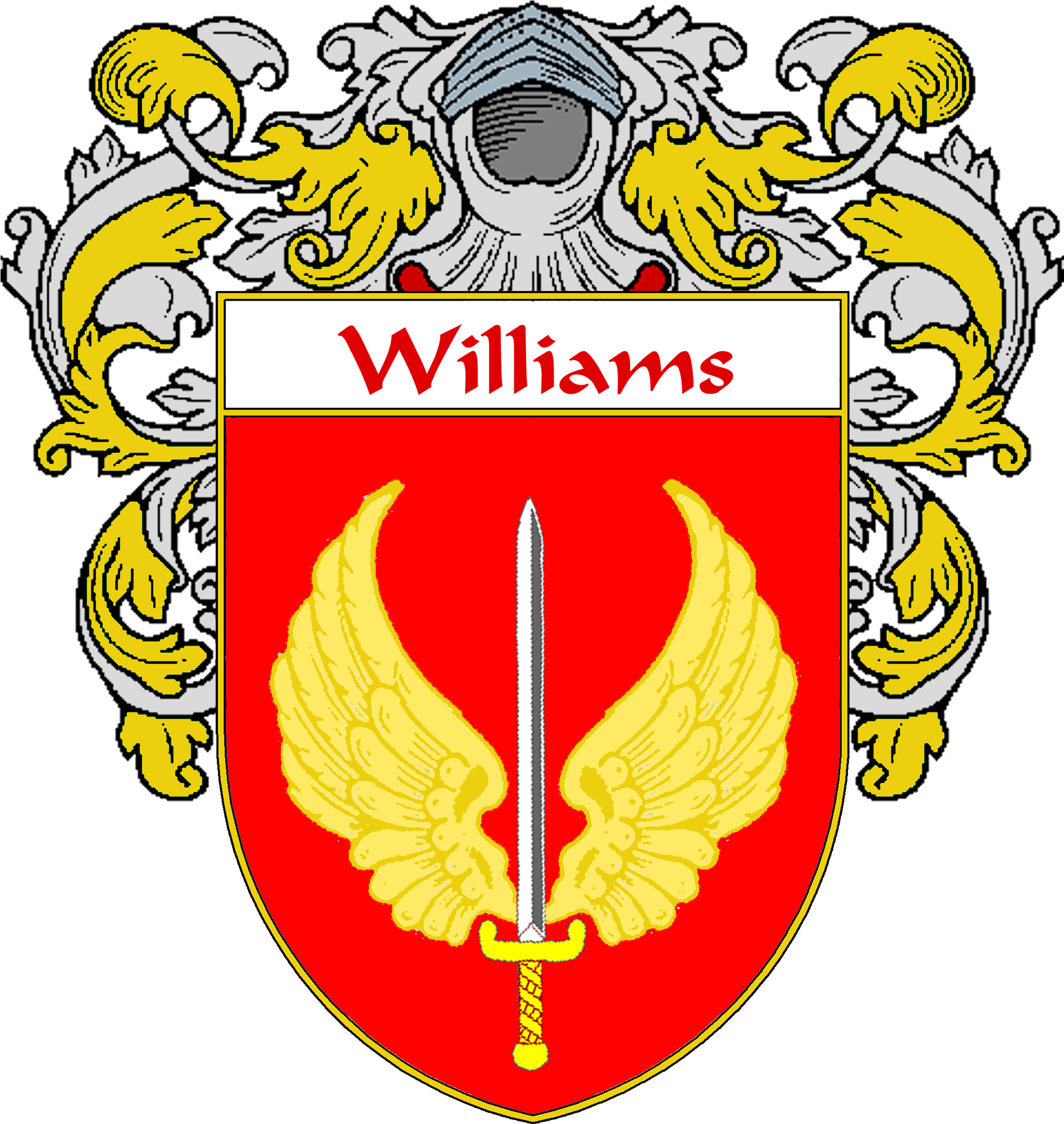 Coat Of Arms - Griffith Welsh Coat Of Arms (2000x2000), Png Download