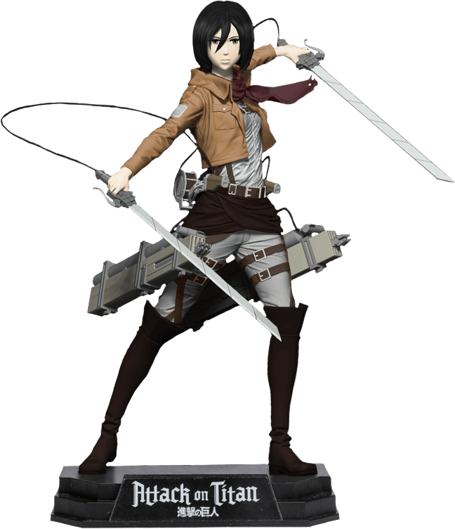 Attack On Titan - Attack On Titan Mcfarlane Toys (648x752), Png Download