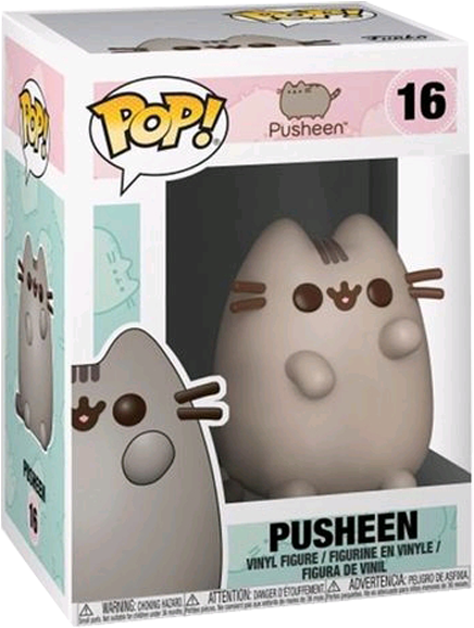 Vinyl Figure - Pusheen Pop Vinyl Funko (600x600), Png Download