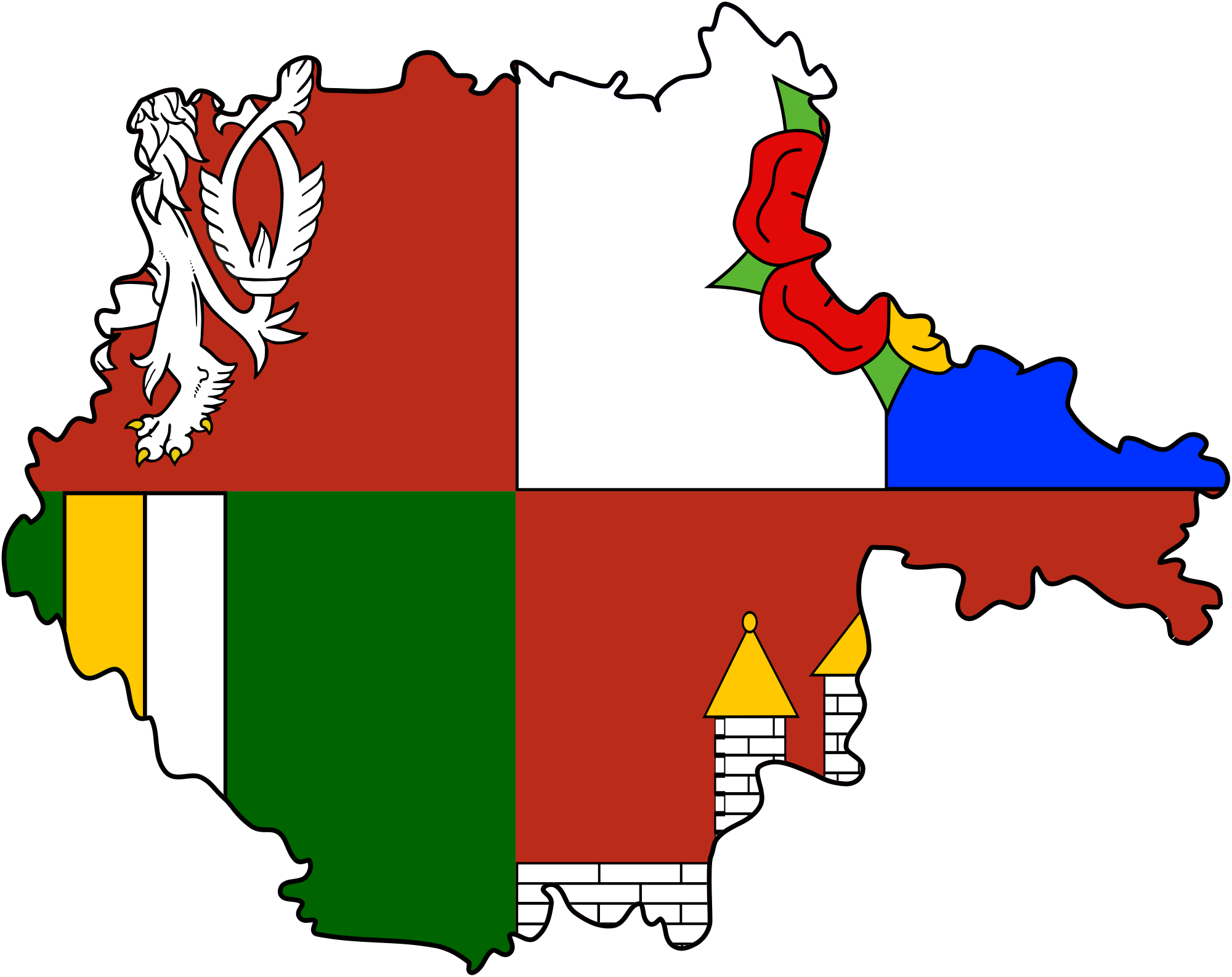 Open - Czech Republic Coat Of Arms (2000x1586), Png Download