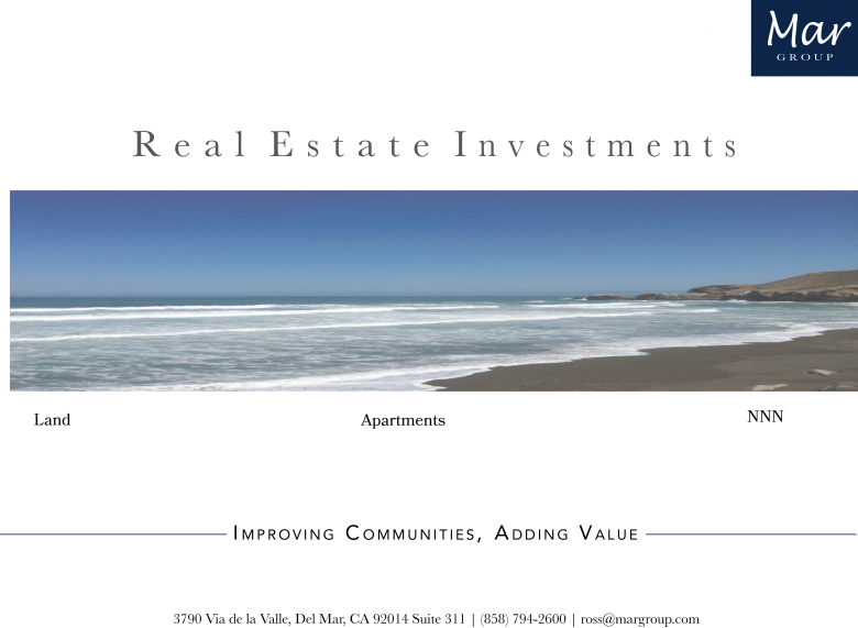 Urban Infill Redevelopment * Land Entitlements * Income - Sea (780x571), Png Download