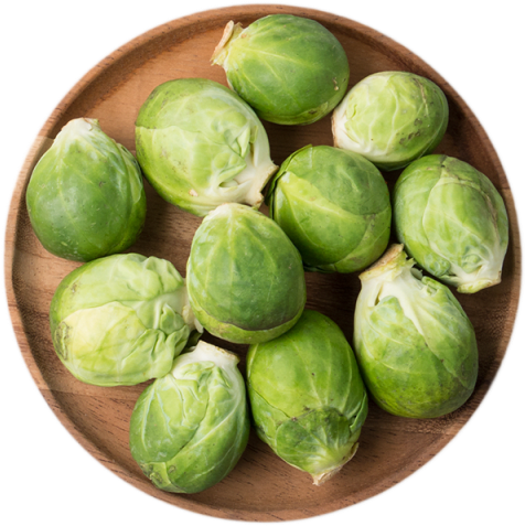8 Ounce - Brussels Sprout (640x640), Png Download