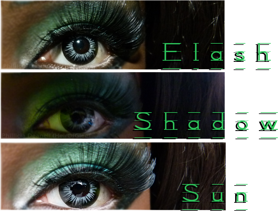 Enlargement You'll See More Of In The Video, Long Story - Eye Shadow (1000x750), Png Download