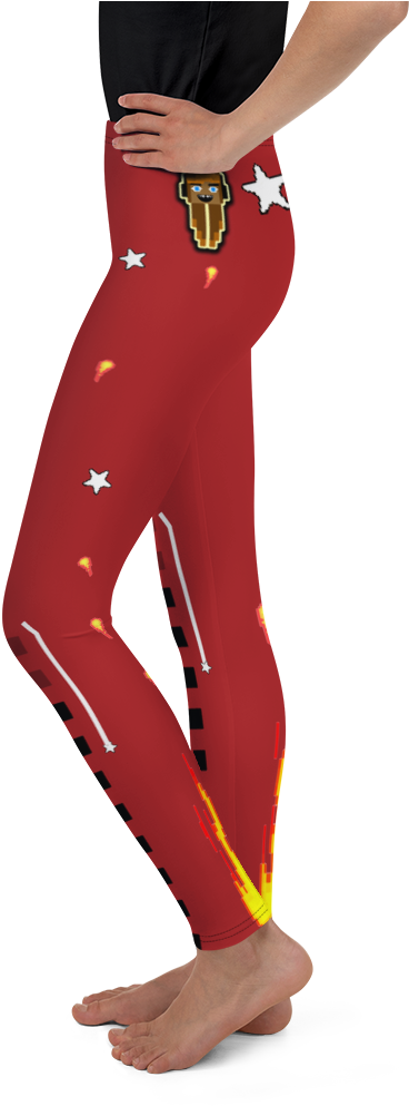 Ruby Rose Combat Boot Leggings Youth - Leggings (1000x1000), Png Download