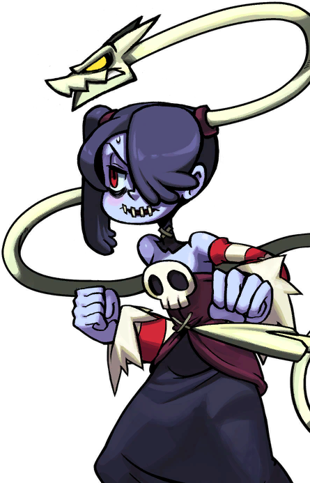 View Anger , - Skullgirls Censored (640x720), Png Download
