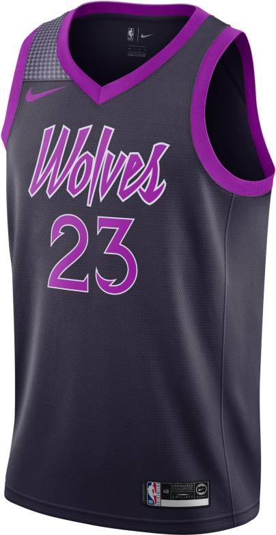 Jimmy Butler - €90 - - Timberwolves City Edition Jersey (780x780), Png Download
