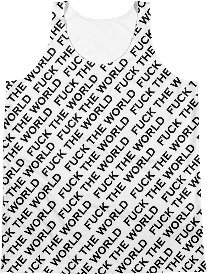 Image Of Fuck The World Tank - Evanescence Rock In Rio 2011 (1000x1000), Png Download