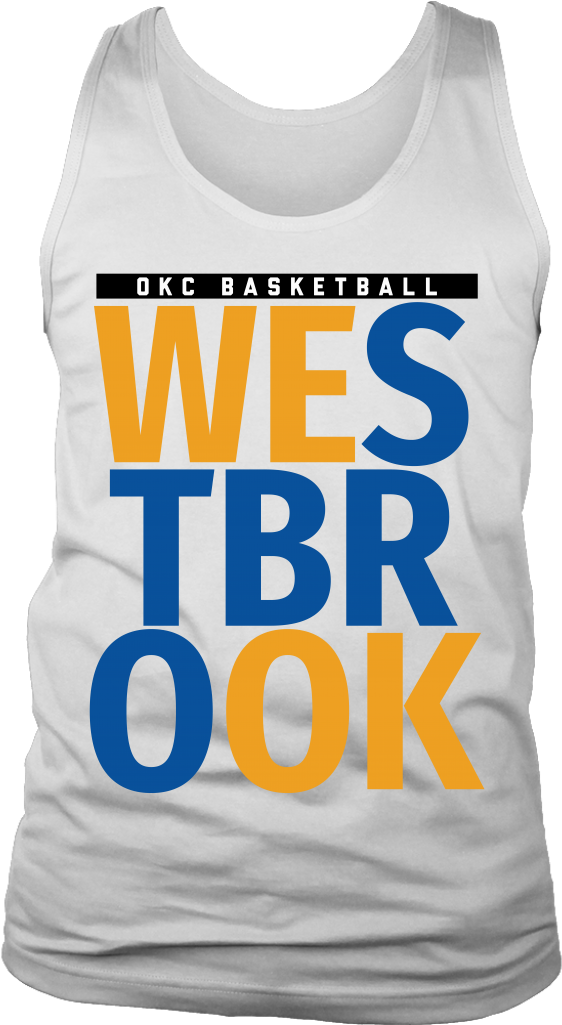 Russell Westbrook We Ok Oklahoma City Thunder Okc - Shirt (1024x1024), Png Download