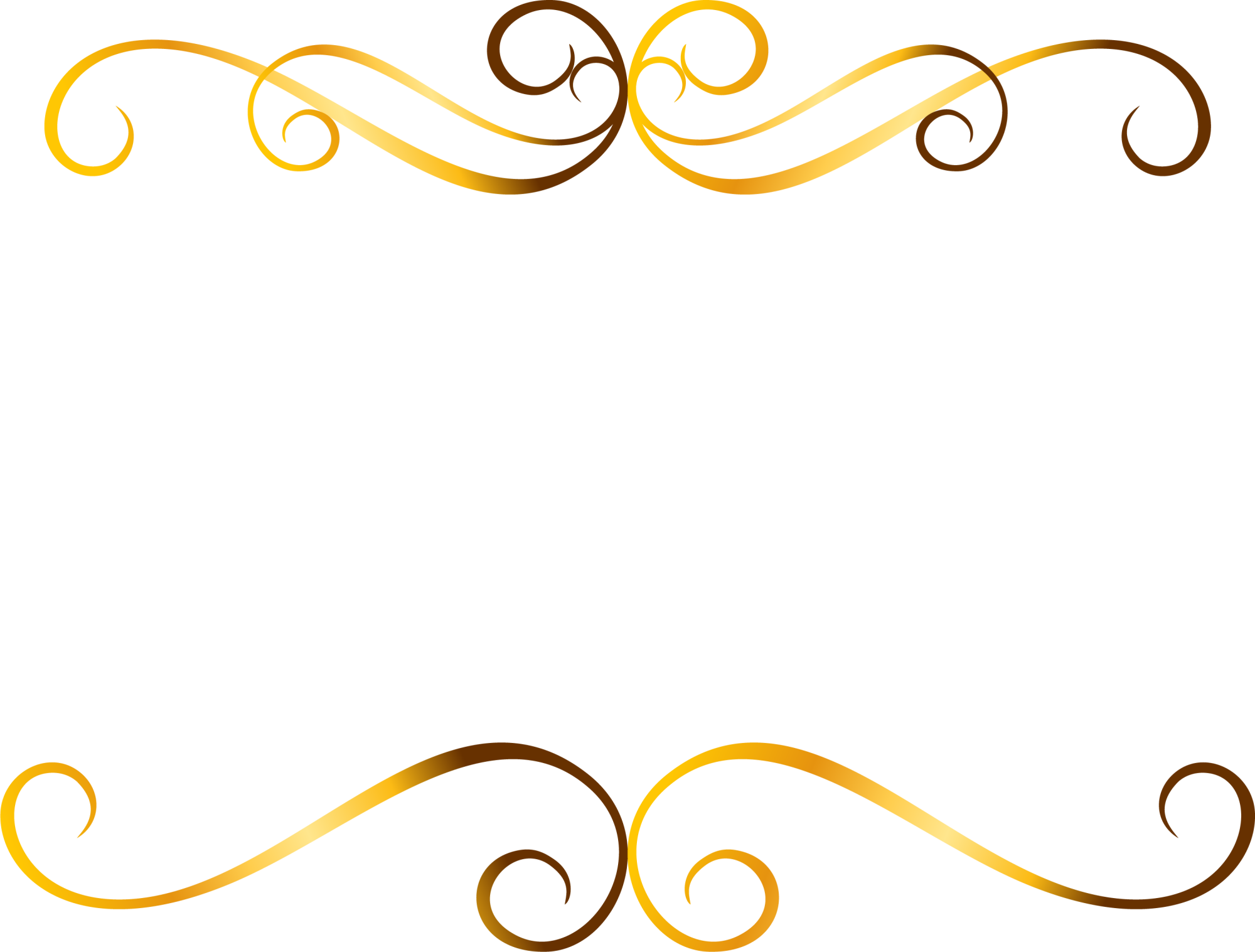 Yellow Brand Area Clip Art Golden Line - Portable Network Graphics (2000x1517), Png Download