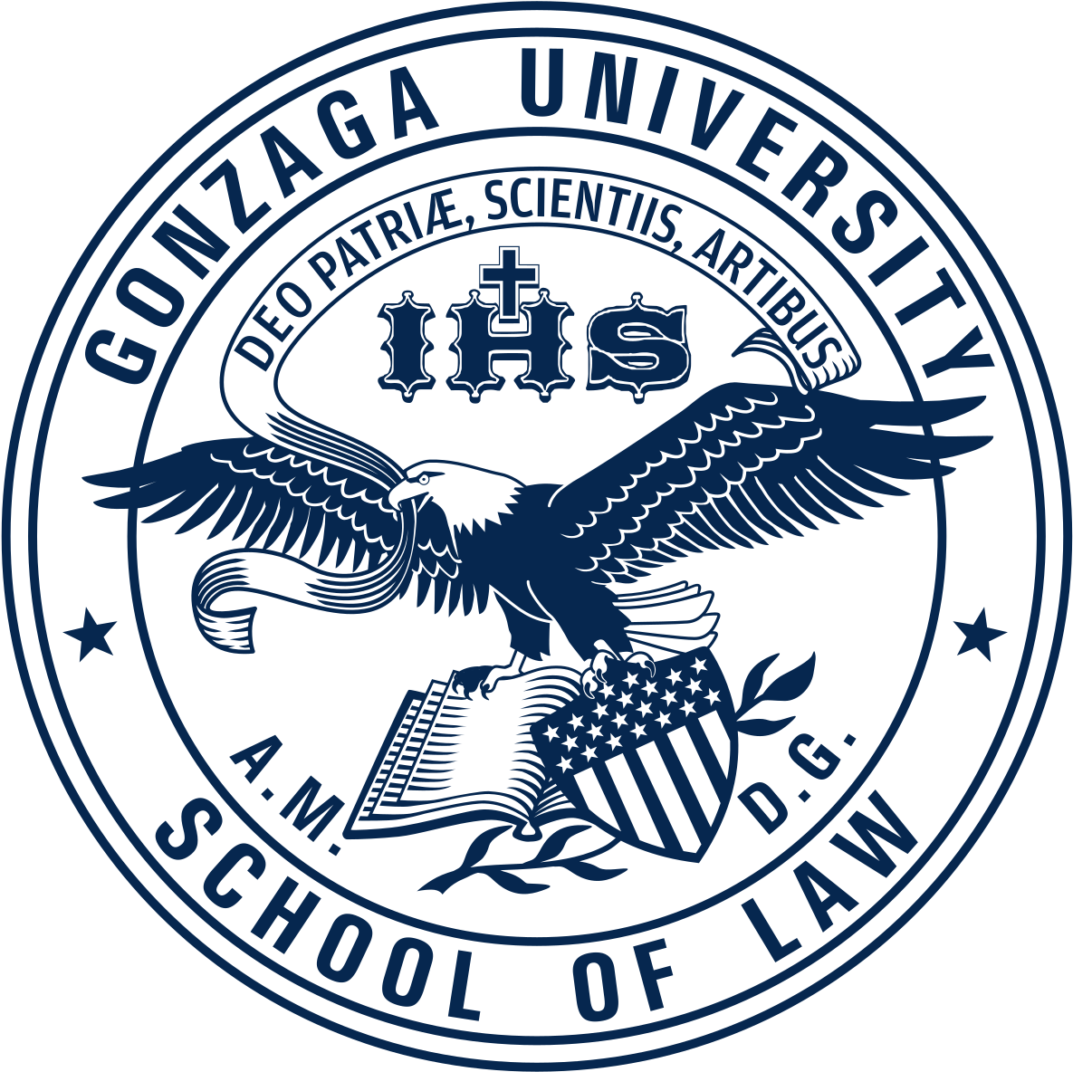 Gonzaga Law School Logo (1200x1200), Png Download