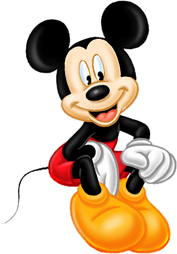 Minnie E Mickey - Mickey Mouse Vector (670x961), Png Download