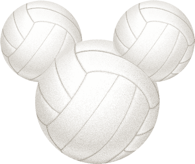 Disney Mickey - Volleyball Clipart (720x595), Png Download