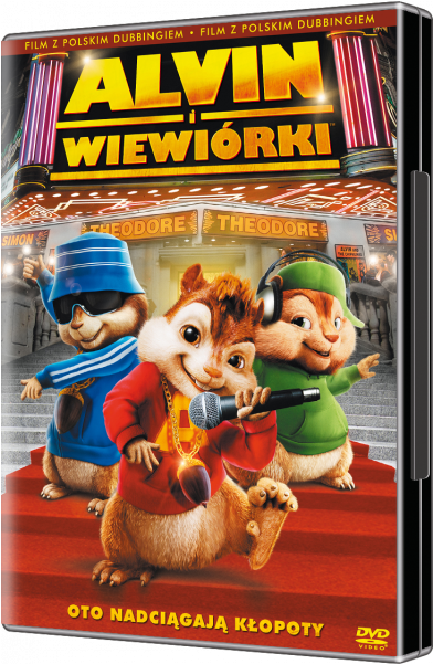 Alvin And The Chipmunks - Alvin And The Chipmunks Here Comes Trouble (600x600), Png Download