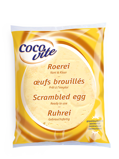 Pre-cooked Scrambled Eggs - Snack (400x535), Png Download