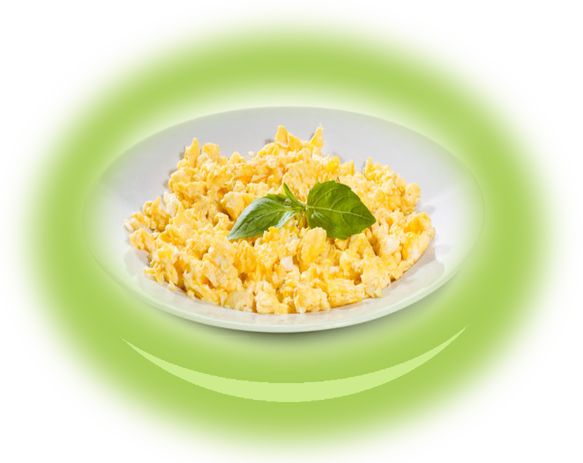 Scrambled Eggs With Butter - Scrambled Eggs (1145x910), Png Download