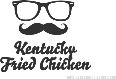 Kfc Logo - Hipster Brand Logo (500x300), Png Download