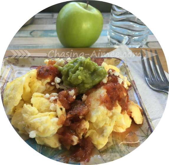 One Of The First Things I Made Myself To Eat Was Scrambled - Granny Smith (573x560), Png Download