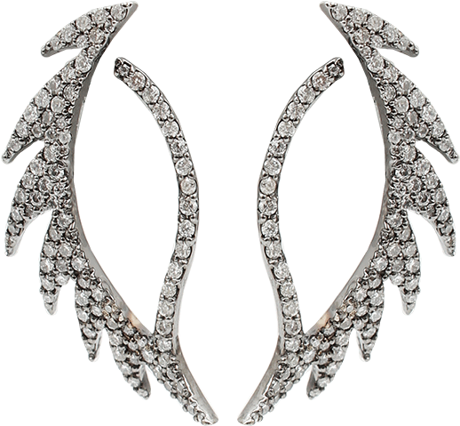 Loading Zoom - Colette Jewelry: Diamond Pattern Earrings (960x960), Png Download