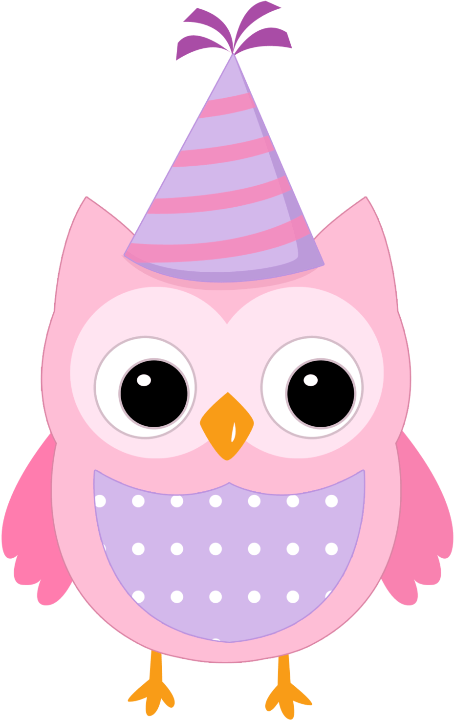 Birthday Owl Clipart (1080x1620), Png Download