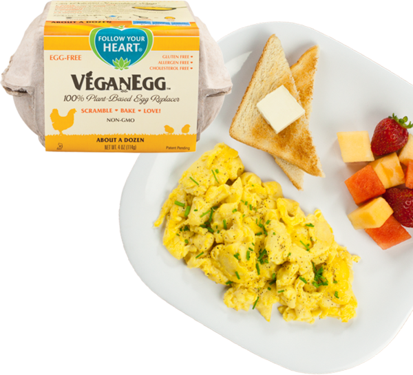 Follow Your Heart Vegan Egg - Follow Your Heart - Vegan Egg - 4 Oz. (600x545), Png Download