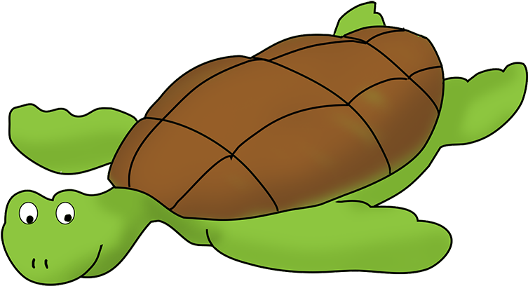 Turtle Clipart Png Transparent - Clip Art Turtles Png (787x456), Png Download