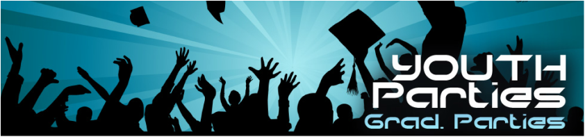 Paul Surreal Productions Offers Dj And Photo Booth - Transparent Background Graduation Png (842x197), Png Download
