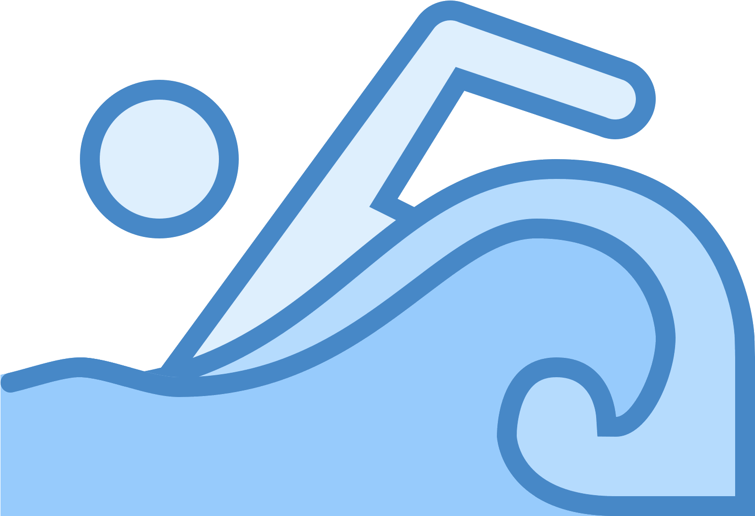 Swimmer Icon - Icon (1600x1600), Png Download