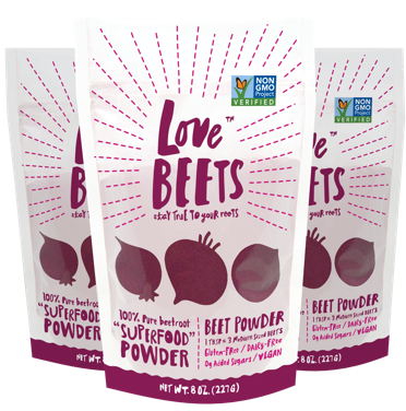 Beet Powder Group - Love Beets - Beet Powder - 8 Oz. (372x376), Png Download