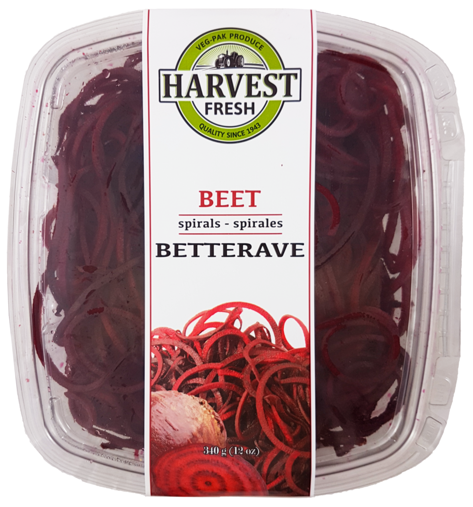 Harvest Fresh Beet Spirals - Fettuccine (957x1024), Png Download