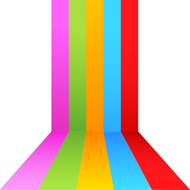 Abstract Colorful Poly Base Lines, Abstract, Poly Shapes, - Line (640x640), Png Download