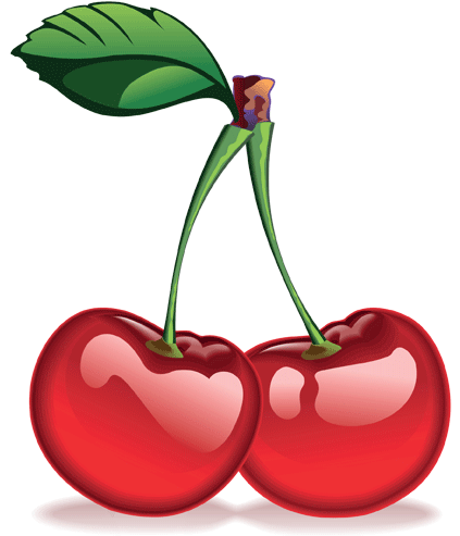 Cherries- Fresh, Big And Sweet - Cherry Ze03r (446x527), Png Download