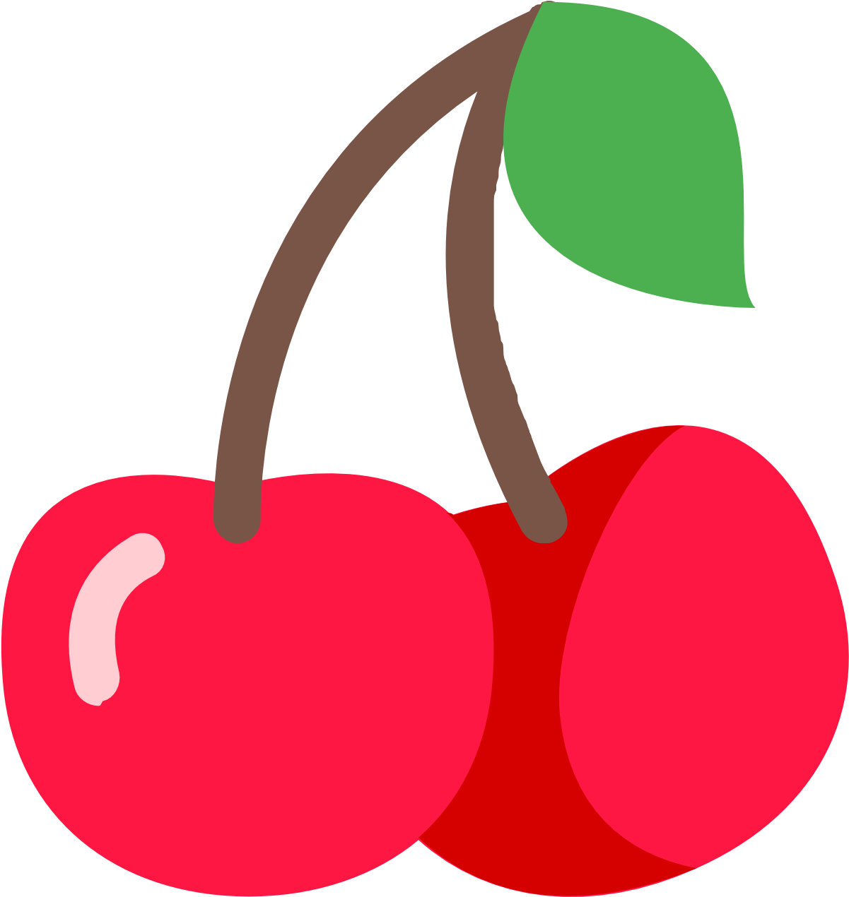 Cherry, Gr-92, V - Cherry Icon (1600x1600), Png Download