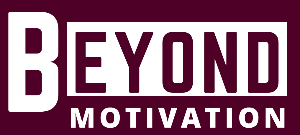Beyond Motivation, Llc Logo - Signage (1017x457), Png Download