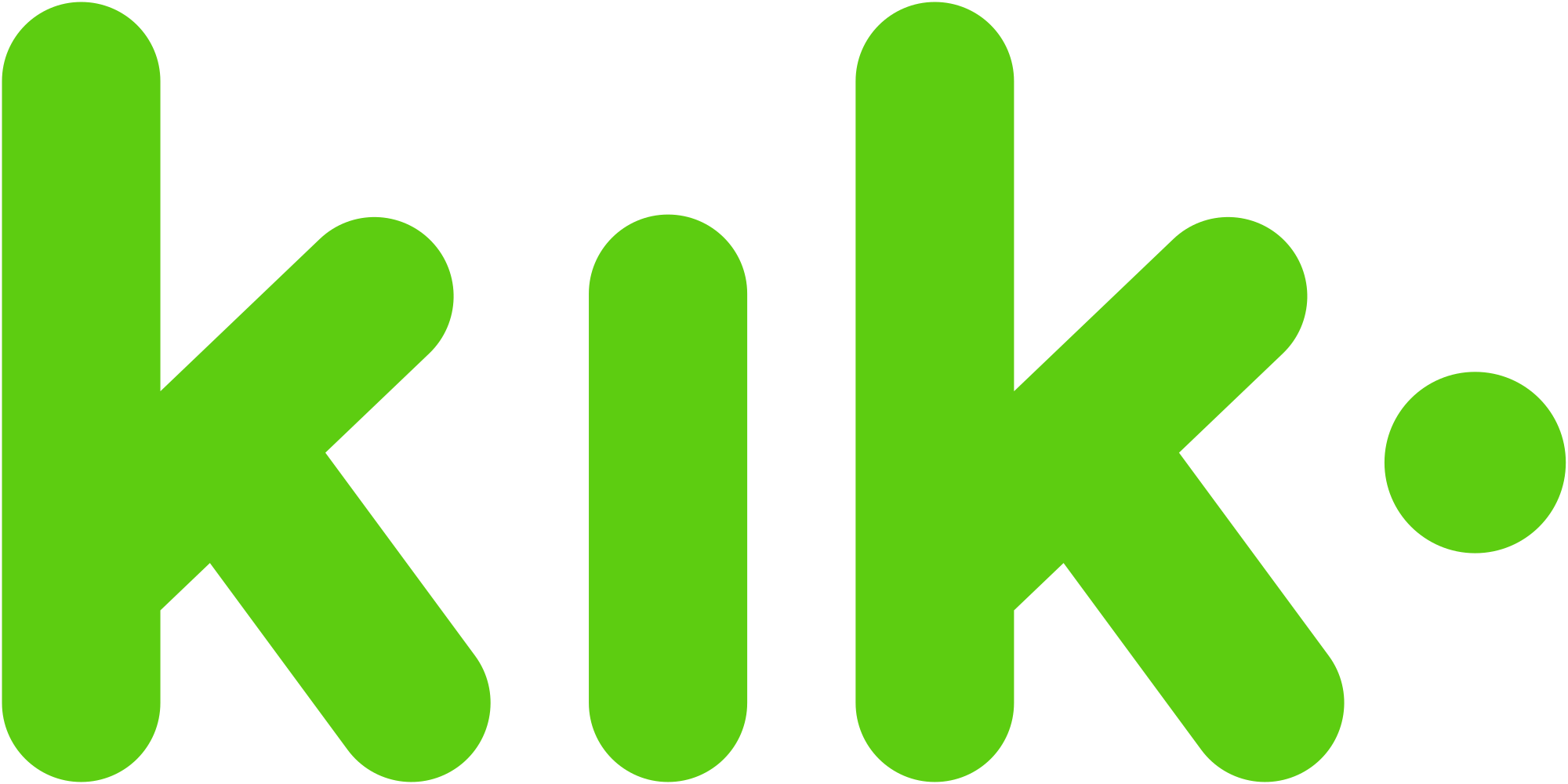 Employ Third Party Softwares To Get Old Kik Messages - Kik Logo Png (2000x1000), Png Download