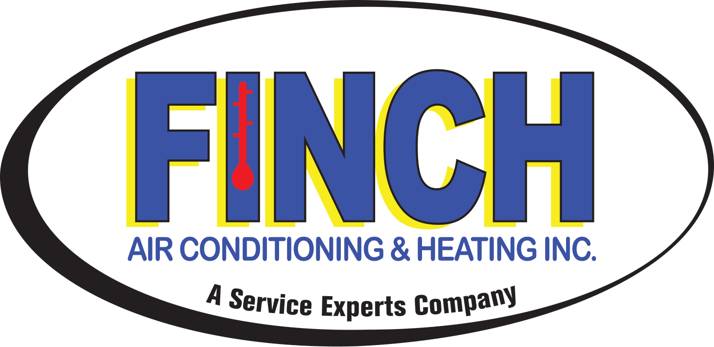 Finch Air Conditioning & Heating Inc Logo - Finch Air Condition & Heating (1433x696), Png Download