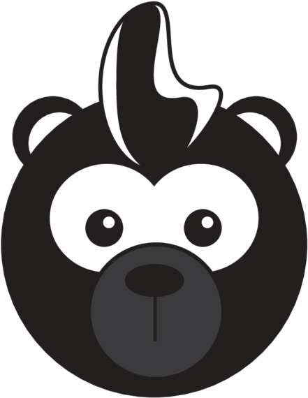 Animaru Skunk - Art Print: Six, 36x28in. (800x800), Png Download