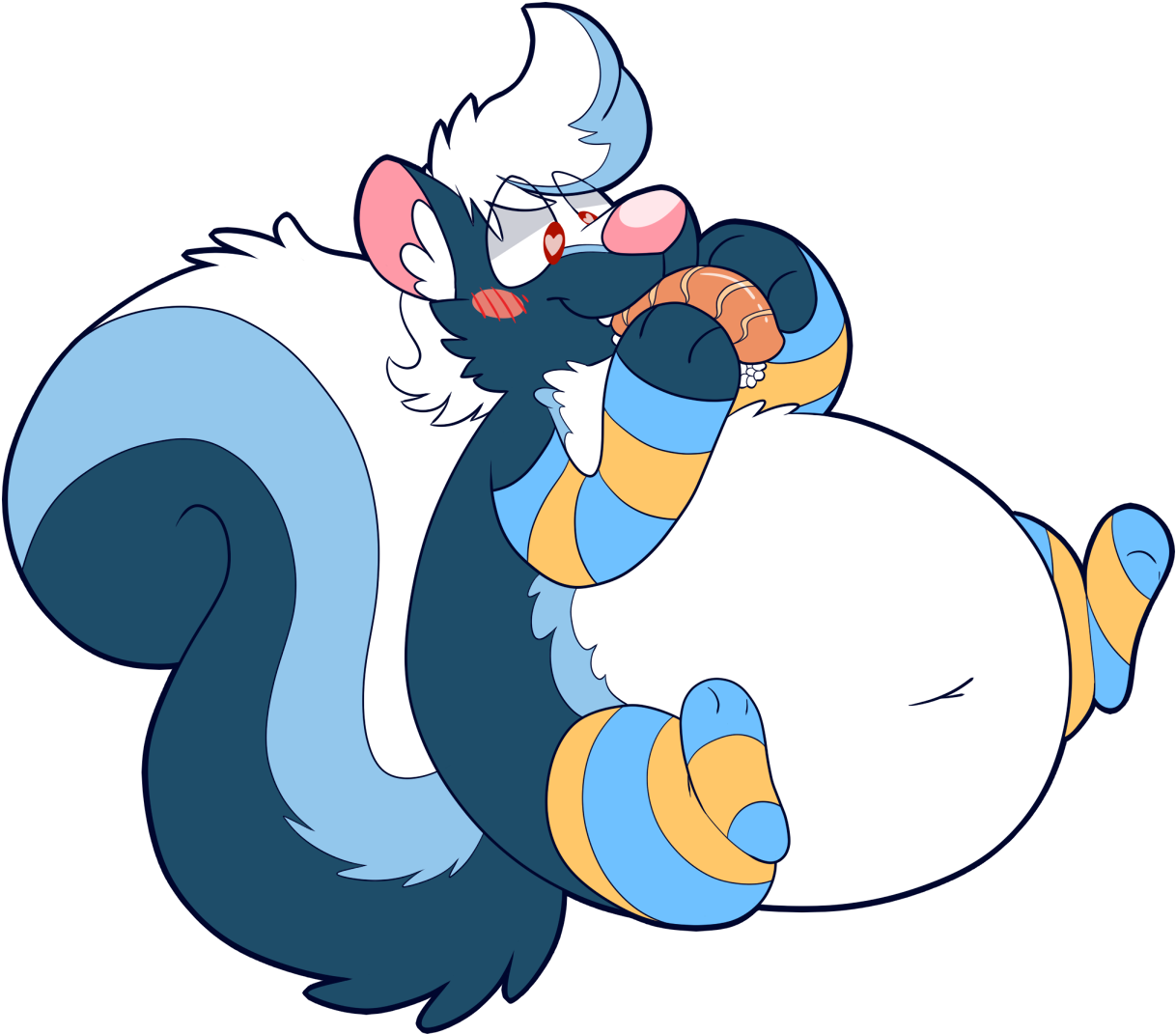 [c] Sushi Skunk - Skunk (1227x1081), Png Download