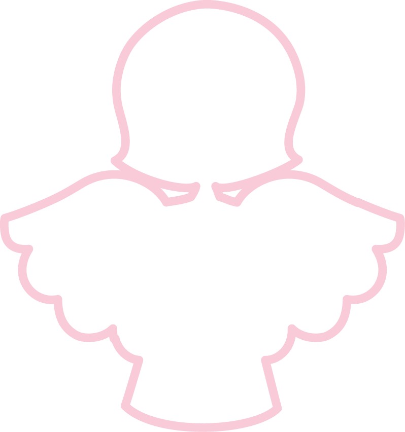 Baptism Cookies, Angel Outline, First Communion, Xmas - Silhueta Anjinho Png (798x852), Png Download