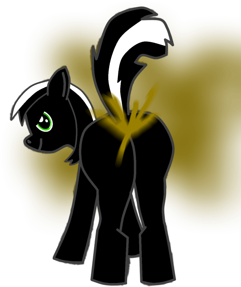 Clip Library Library Skunk Clipart Stinky - Skunk Spray Png (841x950), Png Download