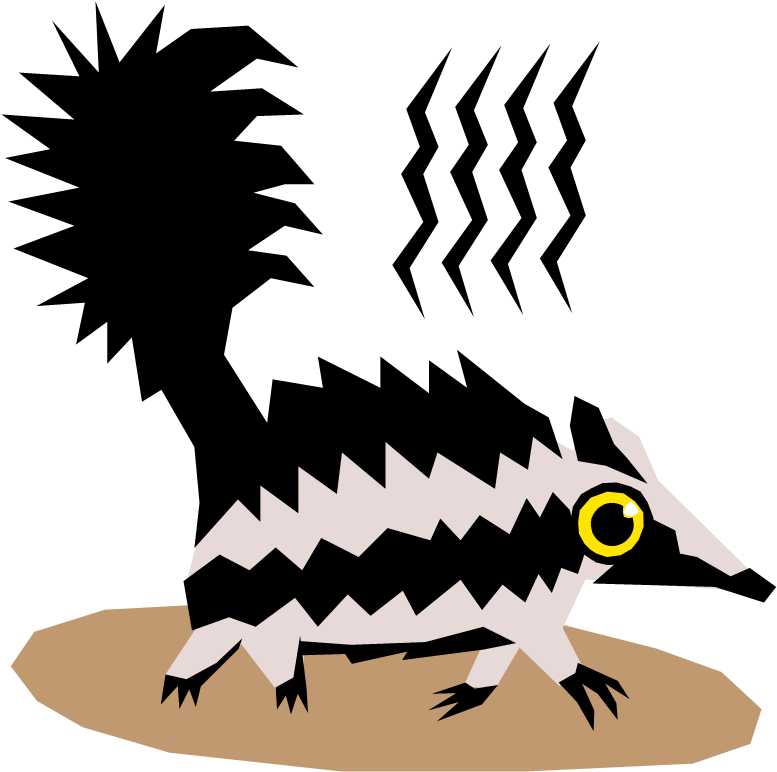 Skunk - Chemical Change Examples (780x781), Png Download