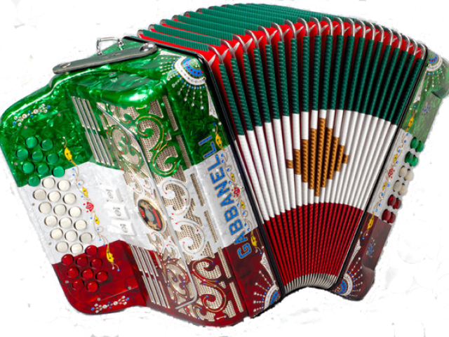 Clip Art Royalty Free Library Gabbanelli Acordion In - Norteno Instruments (584x424), Png Download