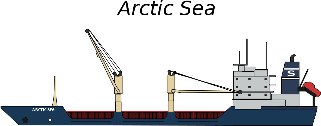 Mv Arctic Sea (1200x849), Png Download
