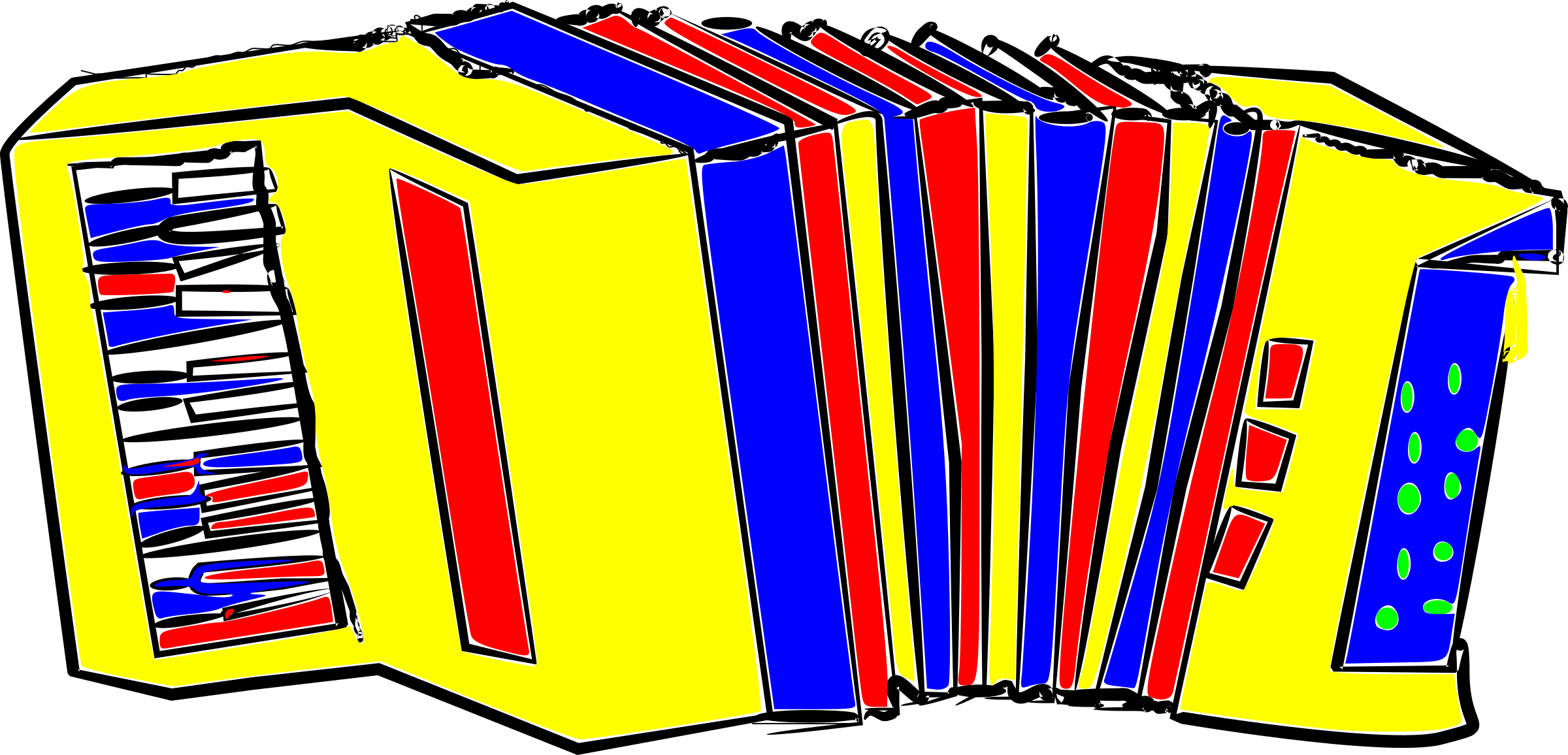 This Free Icons Png Design Of Acordeón Colombiano (2400x1156), Png Download