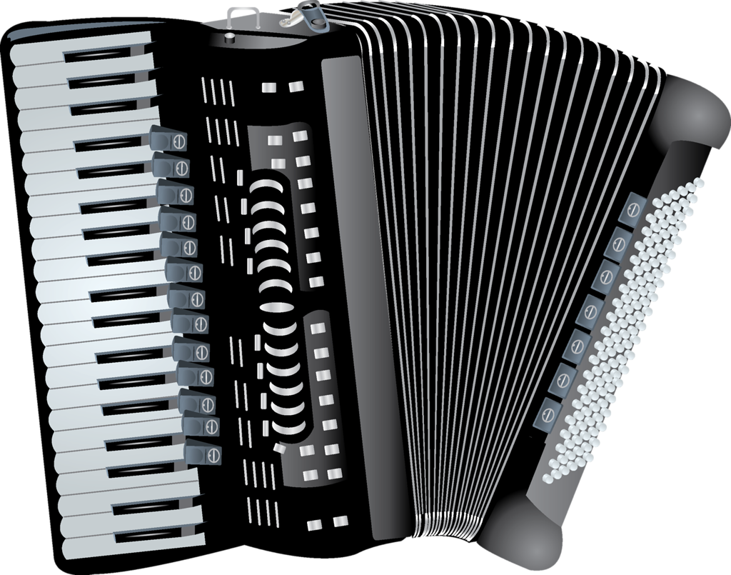 Music Png Arana - Play Accordion Shower Curtain (1024x805), Png Download