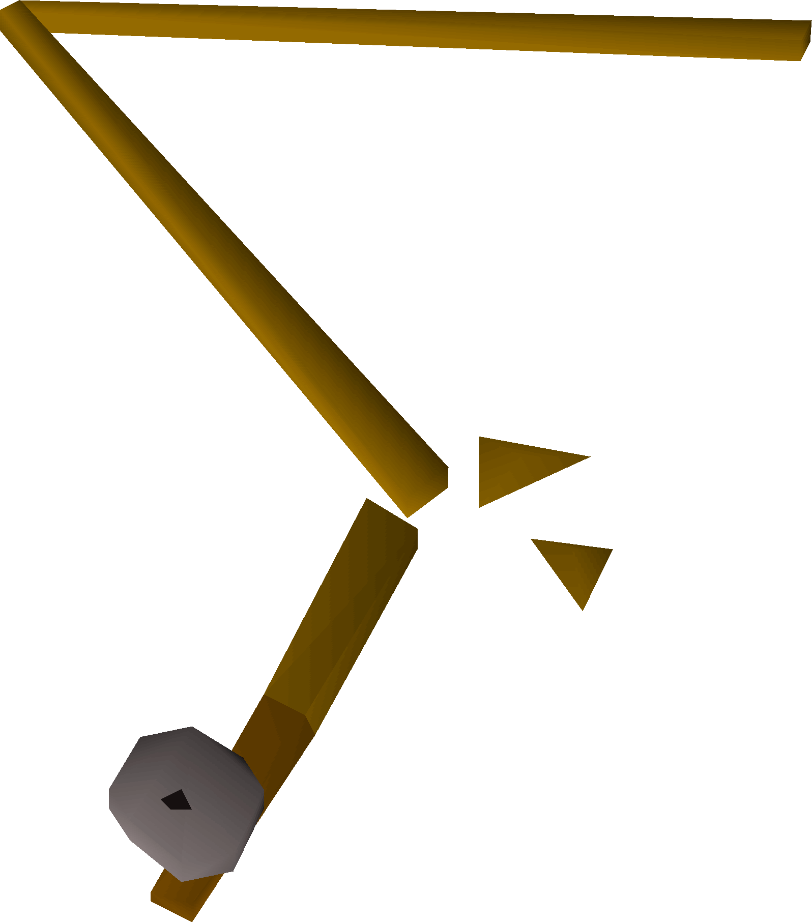 Broken Fishing Rod Detail - Wiki (1596x1812), Png Download