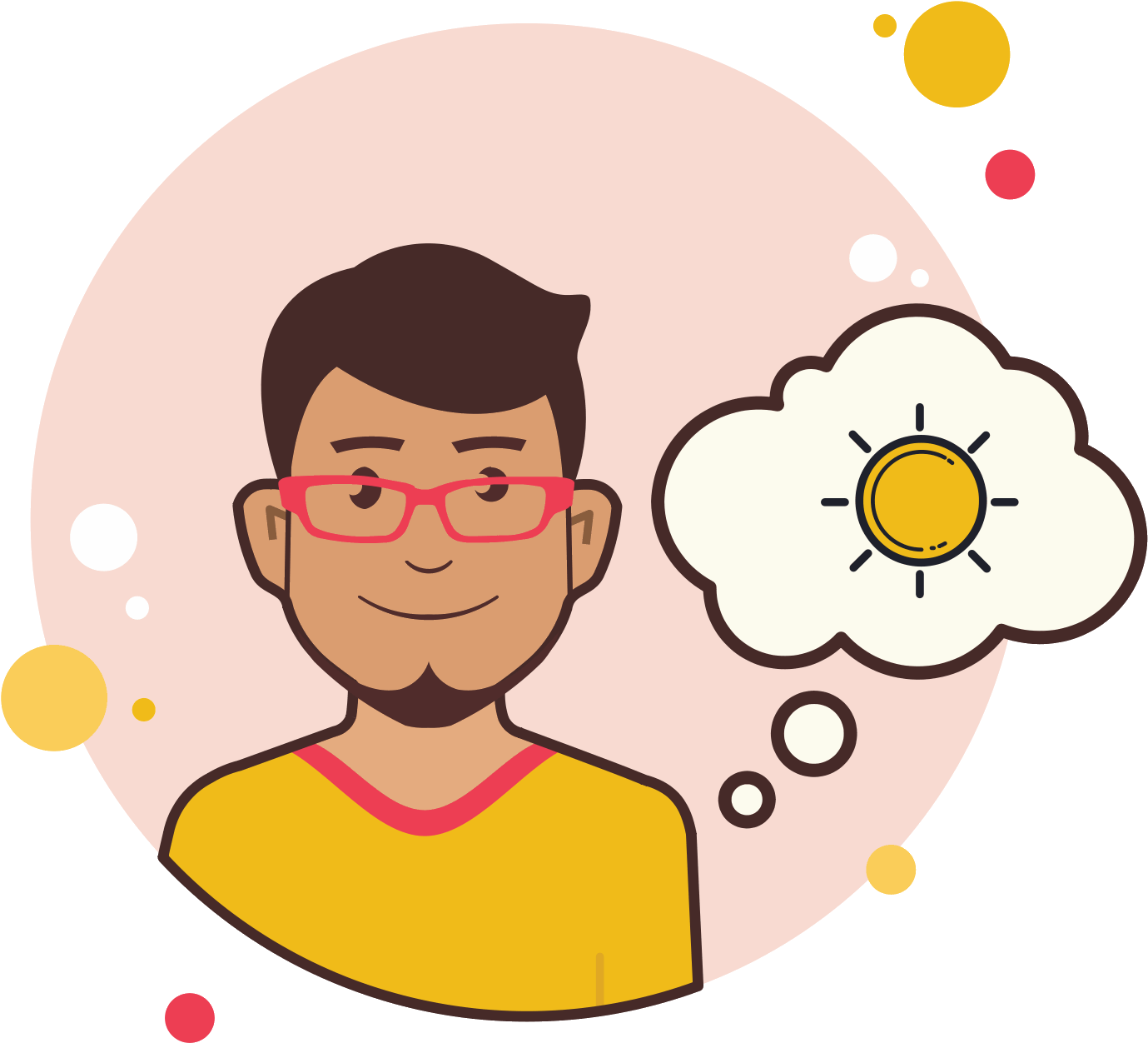 All Icons Are In The Flat Vector Style, However, Differ - Man (1600x1600), Png Download