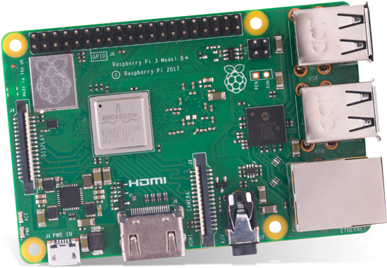 Raspberry Pi 3 Model B - Raspberry Pi 3 Model B Plus (600x436), Png Download